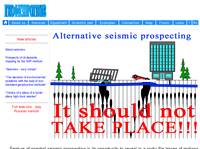 GEOPHYSPROGNOS: seismics, engineering seismics. Prediction and prevention. Survey, exploration, tracing, laying-out, reveal, research, geophysical exploration.  Diagnostics. Flaw detection. Geophysical forecasting. Engineering geological survey. Search of the artesian well.